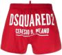 Dsquared2 Stijlvolle zwembroek boxers voor heren Rood Heren - Thumbnail 3