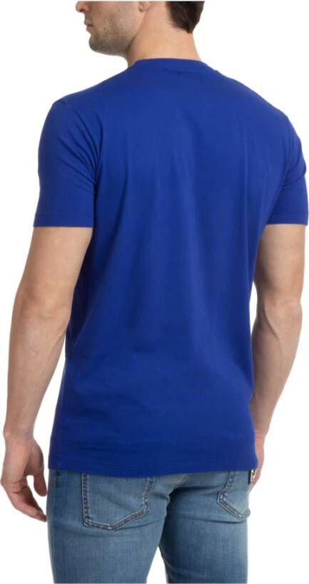 Dsquared2 T-shirt Blauw Heren