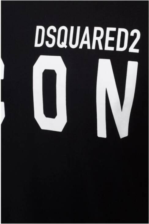 Dsquared2 T-Shirt Icon Black Heren