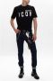 Dsquared2 T-Shirt Icon Black Heren - Thumbnail 3