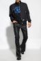 Dsquared2 Zwarte Katoenen T-shirt met Logo Print Black Heren - Thumbnail 3