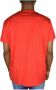 Dsquared2 Rood Katoenen T-Shirt met Dsq2 Logo Rood Heren - Thumbnail 2