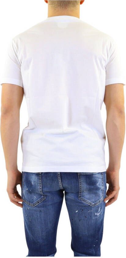 Dsquared2 T-Shirt Wit Heren