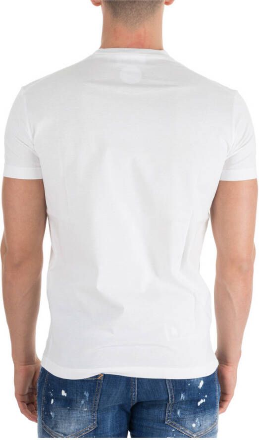 Dsquared2 T-shirt Wit Heren
