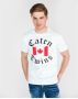 Dsquared2 Logo Print Wit T-Shirt voor Heren White Heren - Thumbnail 2