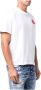 Dsquared2 Bianco Regular Fit T-Shirts White Heren - Thumbnail 2