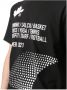 Dsquared2 Zwarte Oversized T-shirt met Geribbelde Kraag Black Heren - Thumbnail 3