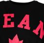 Dsquared2 Loszittend Heren T-shirt met Stijlvol Rood Print Zwart Heren - Thumbnail 4