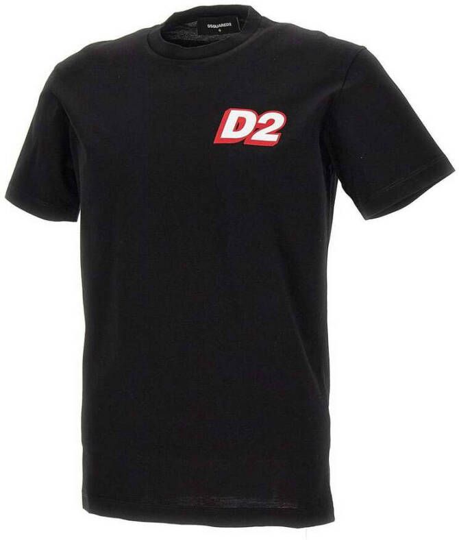 Dsquared2 T-shirt Zwart Heren