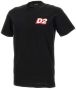 Dsquared2 Stijlvol Zwart T-shirt met Logo Print Black Heren - Thumbnail 2