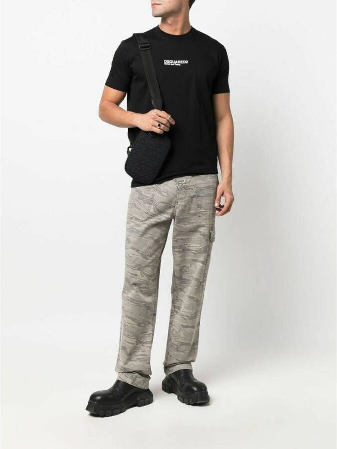 Dsquared2 t-shirt Zwart Heren