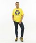 Dsquared2 Klassiek T-shirt met korte mouwen Yellow Heren - Thumbnail 2
