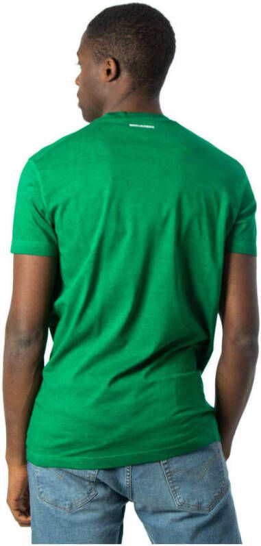 Dsquared2 T-Shirts Groen Heren