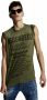 Dsquared2 Groene Dsquared T-shirt met Vernietiging Groen Heren - Thumbnail 2