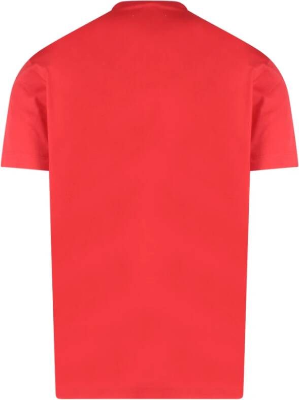 Dsquared2 T-Shirts Rood Heren