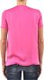 Dsquared2 Zijden Ketting Hanger V-Hals T-Shirt voor Dames Roze Dames - Thumbnail 2
