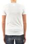 Dsquared2 Grafisch Bedrukt Katoenen Dames T-shirt White Dames - Thumbnail 2