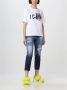 Dsquared2 T-shirts and Polos White Wit Dames - Thumbnail 4