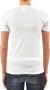 Dsquared2 Multikleur Leren Gitaar V-Hals T-Shirt voor Dames White Dames - Thumbnail 2
