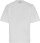 Dsquared2 Klassiek Wit Katoenen T-Shirt White Dames - Thumbnail 2