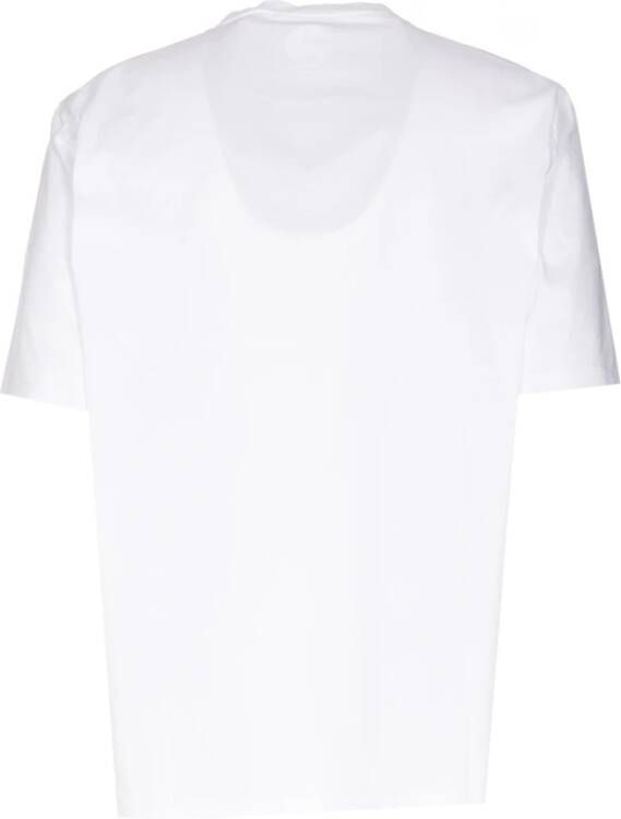 Dsquared2 Witte Skater T-Shirt voor Heren Wit Heren