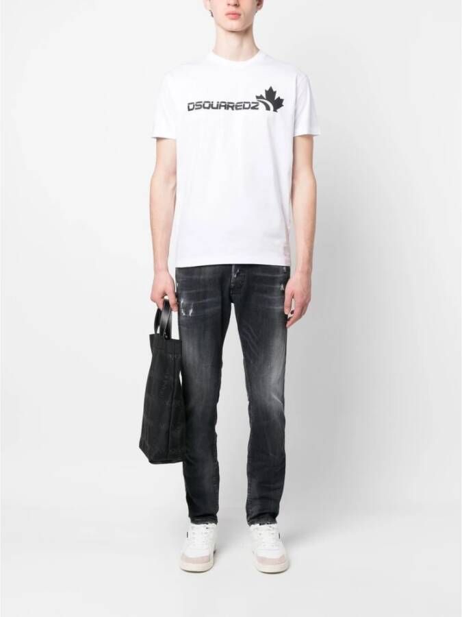 Dsquared2 T-Shirts Wit Heren