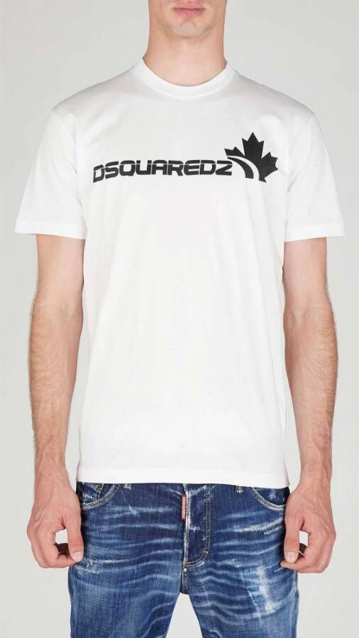 Dsquared2 T-Shirts Wit Heren