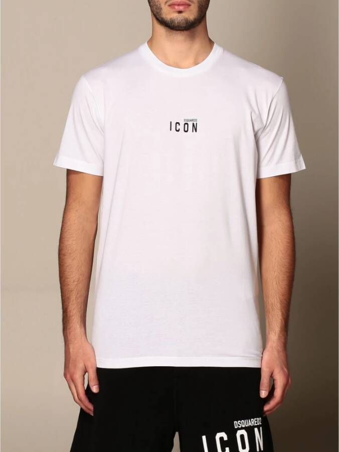 Dsquared2 T-Shirts Wit Heren