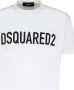Dsquared2 Witte T-shirts en Polos met 98% Katoen White Heren - Thumbnail 8