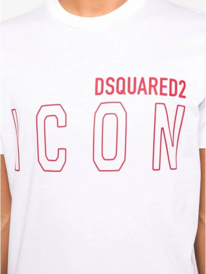 Dsquared2 T-Shirts Wit Heren