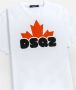 Dsquared2 Logo-Print Katoenen T-Shirt voor Heren White Heren - Thumbnail 8
