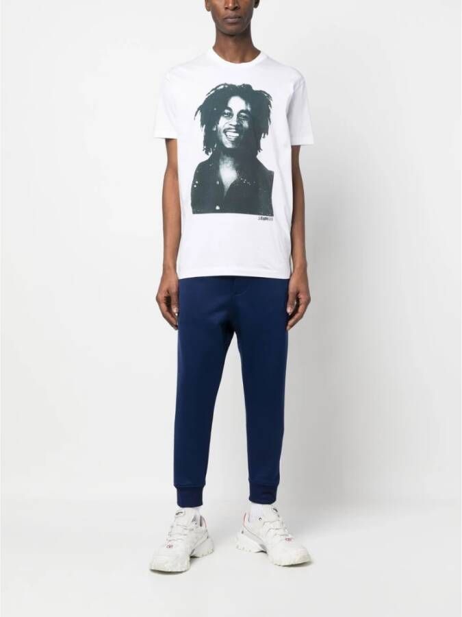 Dsquared2 T-Shirts Wit Heren