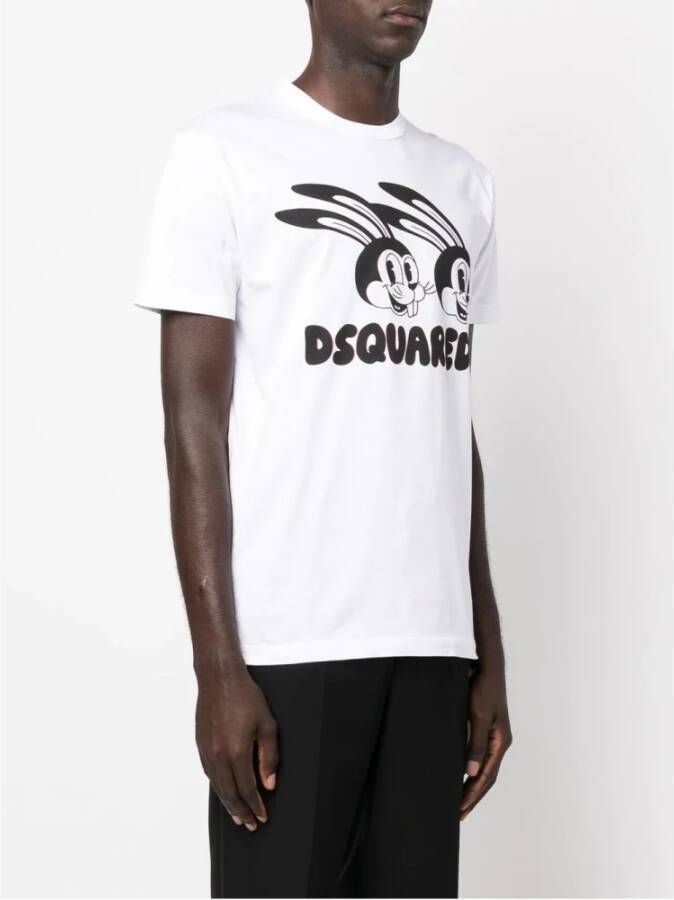 Dsquared2 T-Shirts Wit Heren