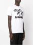 Dsquared2 Katoenen T-Shirt voor Heren Upgrade voor Casual Garderobe White Heren - Thumbnail 3