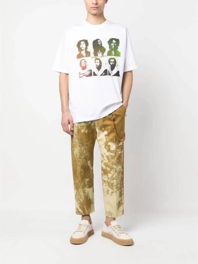 Dsquared2 T-Shirts Wit Heren