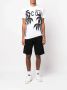 Dsquared2 Palmboom Logo Print T-shirt White Heren - Thumbnail 3