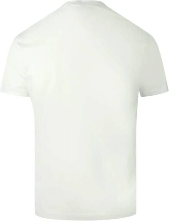 Dsquared2 Katoenen Logo T-shirt Wit Heren
