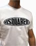 Dsquared2 Heren Katoenen T-Shirt Logo Print S74Gd1097 White Heren - Thumbnail 6