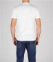 Dsquared2 Monogram Katoenen T-shirt met Geribbelde Hals White Heren - Thumbnail 4