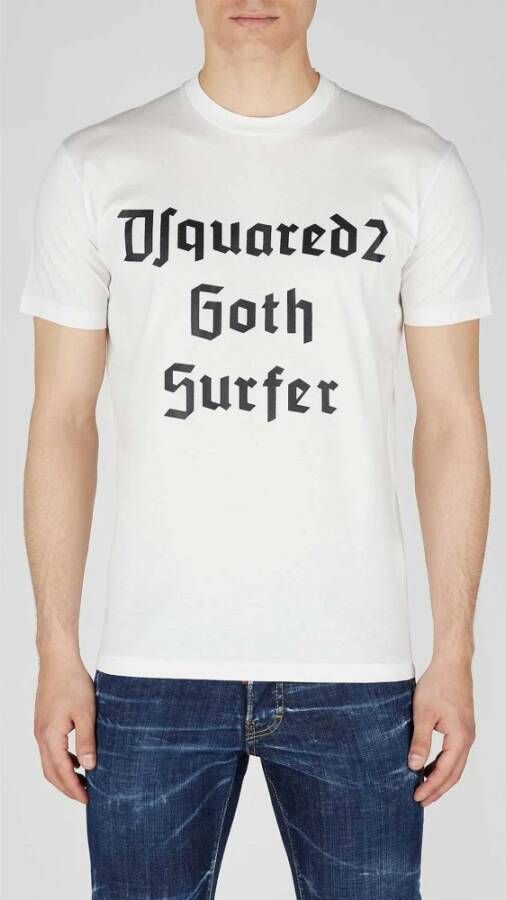 Dsquared2 T-Shirts Wit Heren
