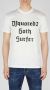 Dsquared2 Goth Surfer T-Shirt met Contrasterende Print White Heren - Thumbnail 2