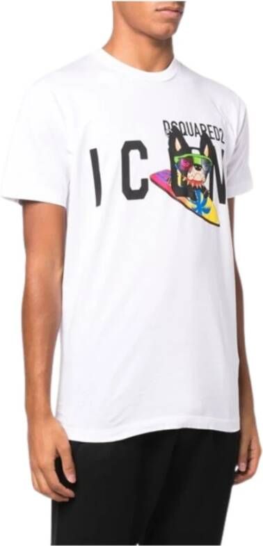 Dsquared2 Basis T-Shirt Wit Heren