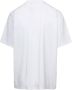 Dsquared2 Witte T-shirt met Haai en Logo Print White Heren - Thumbnail 3