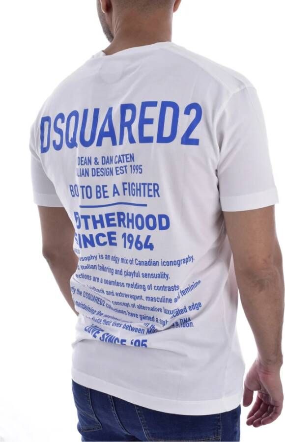 Dsquared2 T-Shirts Wit Heren