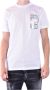 Dsquared2 Bedrukt T-shirt White Heren - Thumbnail 2