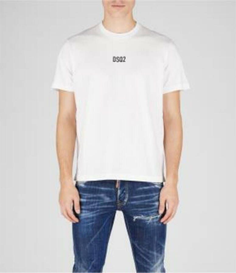 Dsquared2 T-Shirts Wit Heren