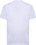 Dsquared2 White Maple t-shirt by ; minimal design ideal for an everyday minimal look Wit Heren - Thumbnail 2