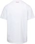 Dsquared2 Witte T-shirt met Logo Print White Heren - Thumbnail 2