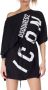 Dsquared2 Korte jurk met Dsquared Icon Print Black Dames - Thumbnail 2