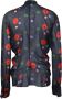 Dsquared2 Zwarte Shirt met Bloemenprint voor Vrouwen Zwart Dames - Thumbnail 2